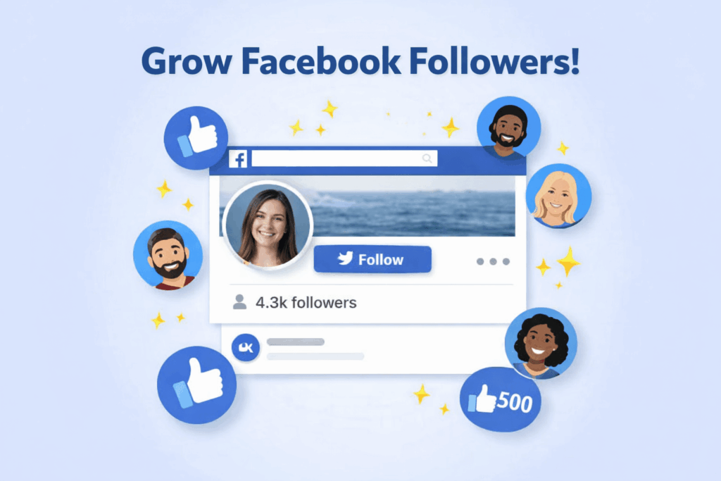 grow facebook followers