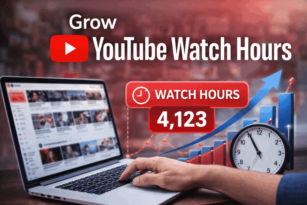 get youtube watch hours
